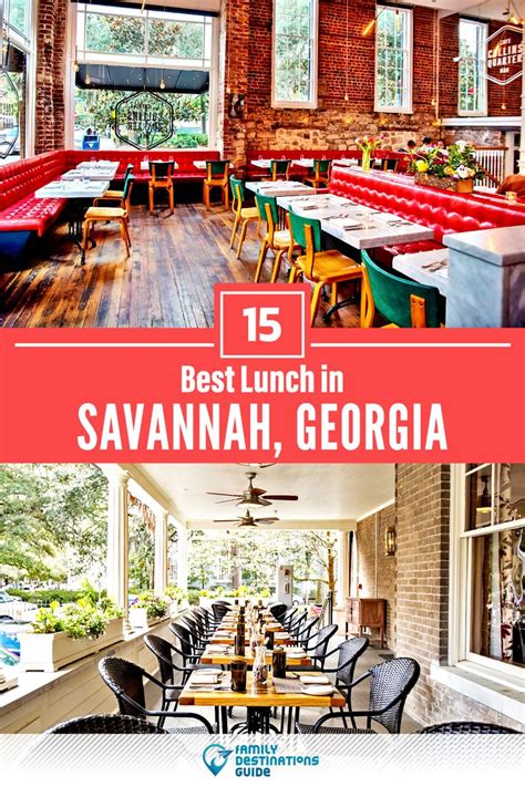 savannah georgia lunch spots.